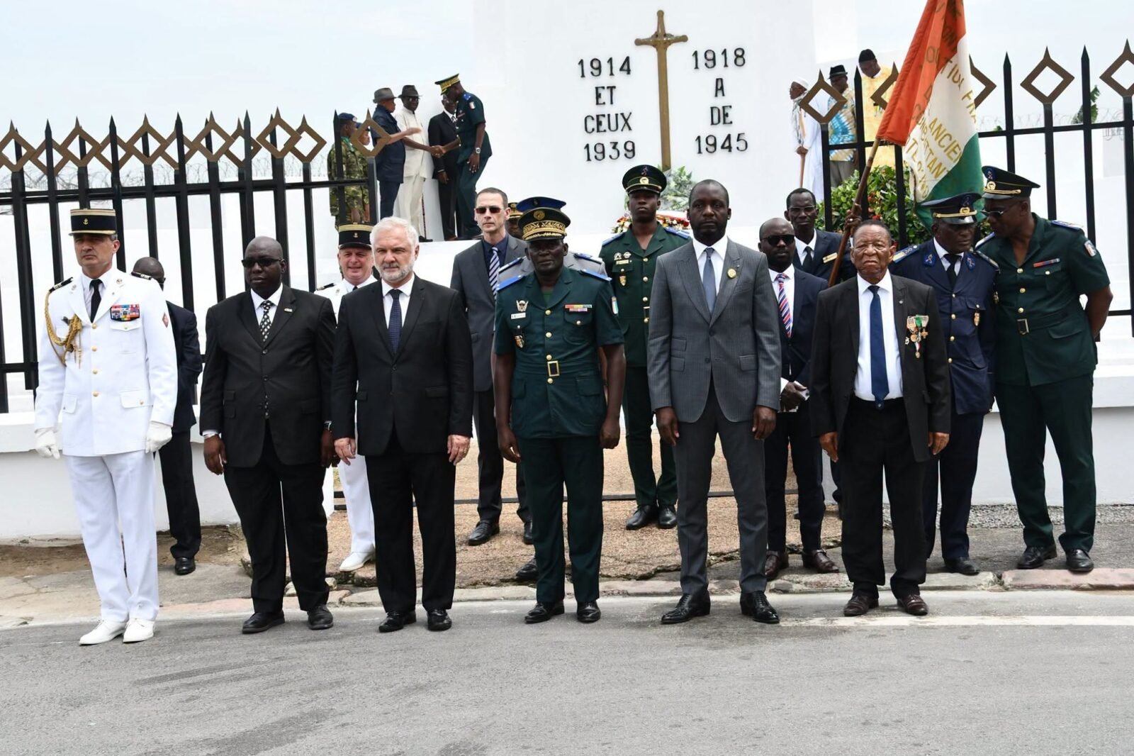 11 novembre 2019 : Commémoration du 101ᵉ anniversaire de l’Armistice de 1918 à Abidjan