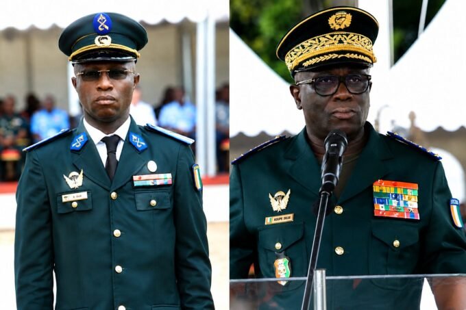 Général OUATTARA Paul & Colonel Koupé SILUÉ