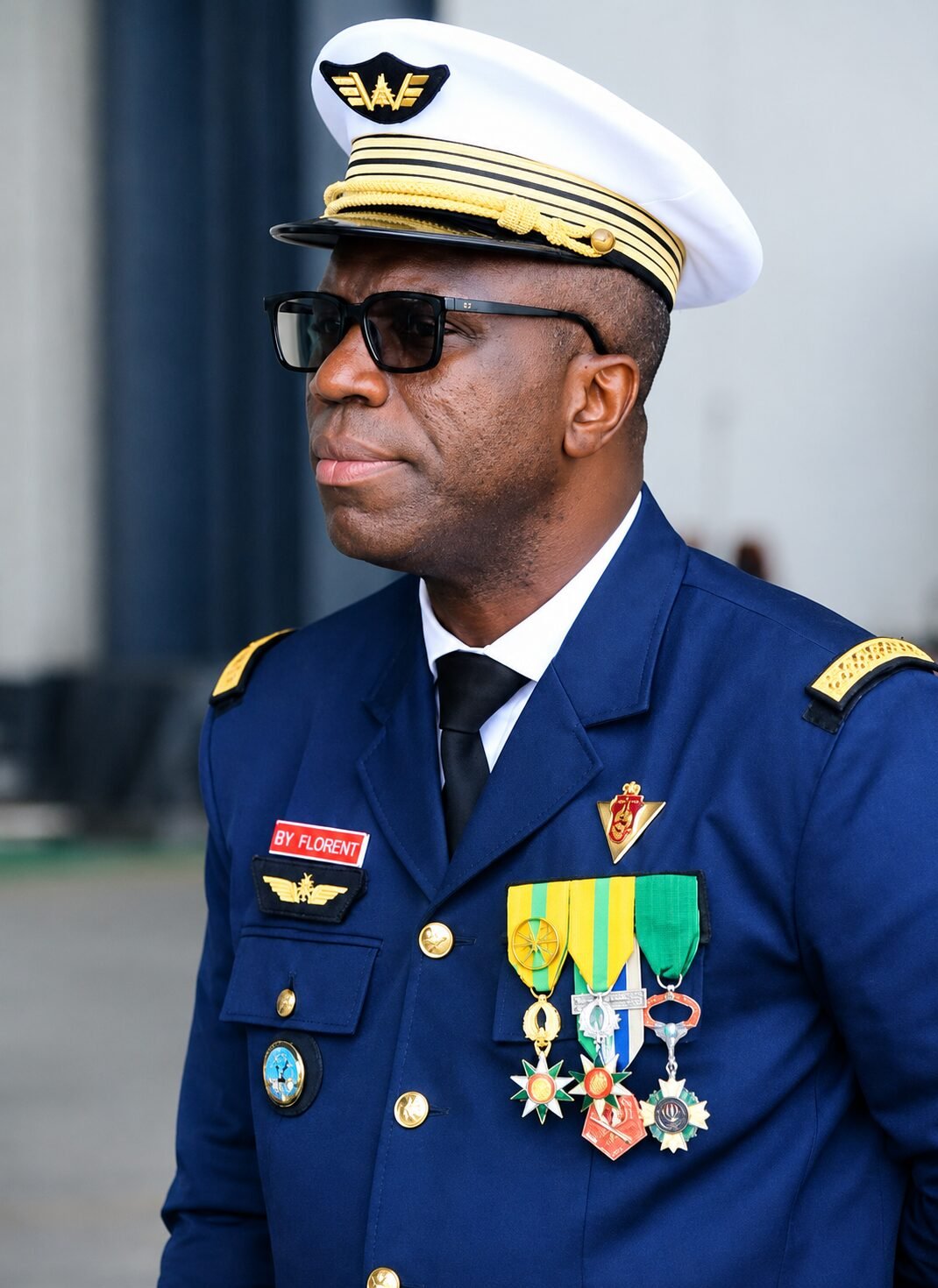 Colonel BY Florent : Le premier commandant de la base aérienne de Daloa