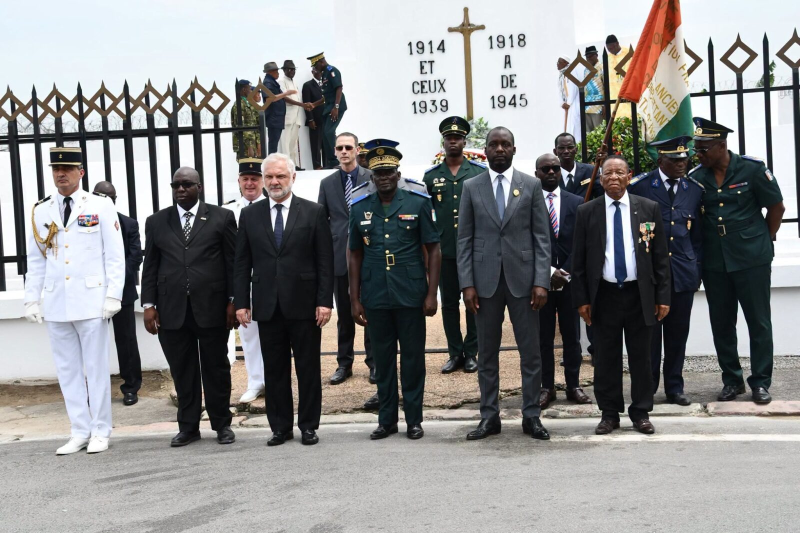 11 novembre 2019 : Commémoration du 101ᵉ anniversaire de l’Armistice de 1918 à Abidjan